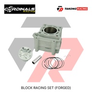 Cardinals Racing Forged Racing Block Set (Dome) 57MM - Y15ZR