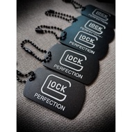 Original Glcok Glcok Glcok MGP Aviation Aluminum Metal Laser Lettering Key Tag Buckle Dog Tag Buckle