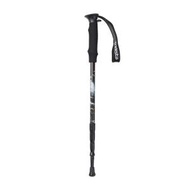 Treksta - 鋁合金7075登山杖 EVA Grip 4 Steps Stick Black