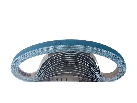 330*10mm/520*20mm/452*15mm/457*13mm Sanding Belts P40 - P120 Abrasive Screen Band for Wood Soft Meta