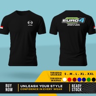 Euro 4 Hino Standard Emisi T-Shirt | Cotton Combed 30s