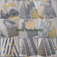 Trr Batik Fabric Tetron Rayon Batik Fabric Gray Batik Fabric