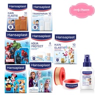 Hansaplast Transparent Aqua Protect Elastic Waterproof Wound Ointment Fabric Plaster Mickey Collecti