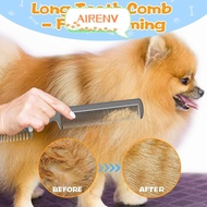 AIRE1NV Dogs Razor Comb, Cleaning Brush Universal Pet Razor Comb, Durable Safe Dog Grooming Comb