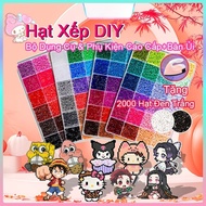 【Perler Beads/Full Combo】Perler Beads/ Hama Beads DIY Toys New Model 2.6mm Synthetic Beads Mini Iron