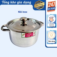 Thick stainless steel pots, high quality stainless steel cooking pots in many sizes from 18 to 30cm