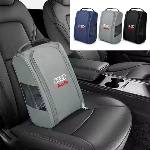 Car Styling Shoes Storage Bag Organizer Auto Interior Accessories For Audi Sline RS TT S S3 S4 S5 S6