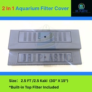Aquarium FILTER Cover (2ft/2.5ft/3ft/4ft) | Aquarium Cover WITH FILTER | 2 feet 2.5 feet 3 k