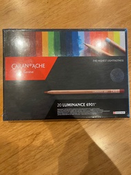 Caran D’Ache Luminance 6901 Box of 20 Color Pencils (New)