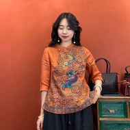 Women high quality hanfu top cheongsam blouse top hanfu top women top