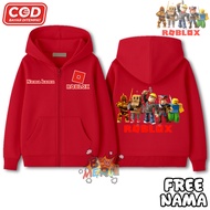ROBLOX Children's Zipper Hoodie Jacket / ROBLOX Children's Zipper Jacket Fashion Sweater