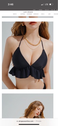 Air space Push Up Bikini 泳衣