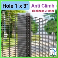 Anti Climb Fencing Hole 1" x 3" (3.6mm)