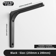 Support Fixed Triangle Bracket Shelf Bracket 90 Degrees Right Angle