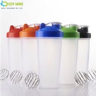 DM 600ml Shaker Bottle Shaklee Blender Cup Gym Cute Shaker Blender  摇摇杯