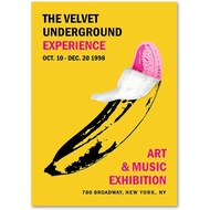 Andy Warhol Posters The Bananas Wall Pop Art Andy Warhol Canvas Painting and Prints Fashion Picture 