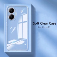 XIAOMI CASE poco F7 / F7 PRO / ULTRA SOFT CASE CLEAR ULTRATHIN JELLY CASE