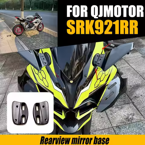 High-quality modified motorcycle rearview mirror and base accessories for QJMOTOR SRK921RR
