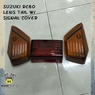SUZUKI RC80/100 BRAKE LIGHT COVER SET