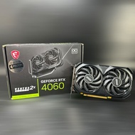 MSI RTX4060 8G VENTUS 2X BLACK OC # 顯示卡 顯卡 Display Card NVIDIA GeForce RTX 4060