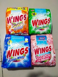 Wings Total Care with Fabcon Blooming Garden Powder Detergent 52g (6sachets)