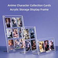 Acrylic Anime Character & Game Card Display Holder, Photo & Frame, Transparent Thick Collectible Car