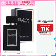 Nước Hoa Nam Laura Anne Diamond Homme 45ml (Đen)