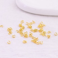 Round Circle Connector gold Circle Single Circle Open Circle Stainless Steel Jewelry Electroplated J