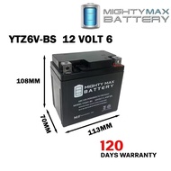 YTZ6V-BS MIGHTY MAX BATTERY RS150 RSX VARIO ADV PCX BELANG150 CBR150 YTZ6V BATERI KERING MOTOR DRY B