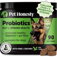 Probiotics for Dogs for Occasional Diarrhea & Bowel Support, Digestive Enzymes with Prebiotics for G
