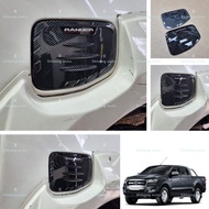 Ford ranger t6 t7 car fuel cap trim cover accessories carbon fiber skhongauto