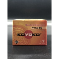 YTX9-BS KOYOKO SEALED BATTERY YTX9-BS SIRIM CERTIFIED YTX9 BATERI MOTORSIKAL KAWASAKI Z800 Z1000 Z90