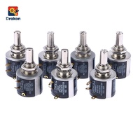 delicatecat0c 1pc 534-1-1 Spectorl Precision Coil Wire Wound Potentiometer 534 2w 100R 200R 500R 1K 