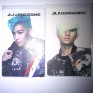 OUT OF PRINT SEALED Bigbang T.O.P Daesung Alive OFFICIAL PHOTOCARD