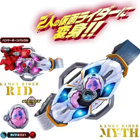 Bandai DX Myth Driver Kamen Rider MY-TH Action Figures Kamen Rider Anime Model Kit Collection Displa