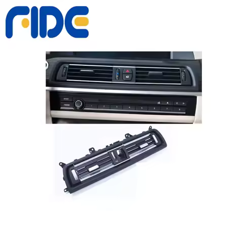 FIDE High - End Chrome - Plated Center Air - Conditioning Vent (for BMW 5 Series Center Console AC V