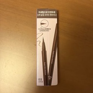 韓國 Daiso x Etude Play 101 Super Slim Proof Penliner 02 Mocha Brown 咖啡色眼線液筆 Etude House Made in Korea