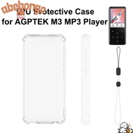 ABEBONGONY MP3 Player , TPU Transparent MP3 Player Cover,  Shock Resistant Raised Edges Dust Resista