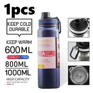 Thermos Cup Tumbler Hot And Cold 304 Stainless Steel Insulated Vacuum Flask Aqua Flask Sports Water 