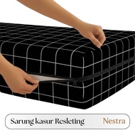 Nestra - Zippered Foam Mattress Cover Size 80x200 | 90x200 | 100x200 | 120x200 Complete Mattress Hei