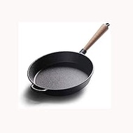 Cast Iron Frying Pan Non-Stick Egg Pancake Cooking Pot Wok for Gas and Induction Cooker Kitchen Too Warm as ever
