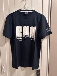 阿瑪尼/EMPORIO ARMANI 字母印花圓領短袖T恤 全新XS，S，M碼 