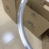 SILVEROCK XR240 Aluminum Rim 18inch 355 Rim V U Disc Brake 355 for BIRDY TRIFOLD Pline Tline 3SIXTY