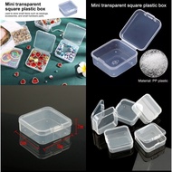 Mini jewelry box 55mm x 55mm x 21mm jewerly box 55mm medicine box mini plastic container