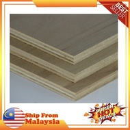 Plywood Solid Custom Cut To Size Plywood Wood Board Panel Kayu Solid Papan 9mm 12mm 2ft x 4ft