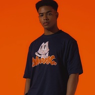 WARRIX เสื้อ 2023 URBAN ART OVER SIZE T-SHIRT CHEESE (LA-234TSACL13)