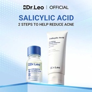 Dr. Leo Deep Cleaning 2pcs Acne Essence + Salicylic Acid Cleanser Skincare Set