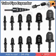 HVAC Tools Drill Bit Set Air Conditioner Copper Pipe Expander Swaging Tool Copper Tube Flaring Tool
