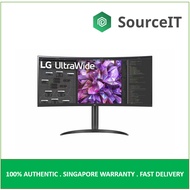 LG Curved UltraWide™ 34" QHD IPS Display Monitor | 34WQ75C-B | 3 Years Onsite Warranty