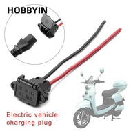 HOBBYIN 1/2/5pcs E-bike Battery Charger with 12AWG Cable Charging Plug Universal Charging Socket
